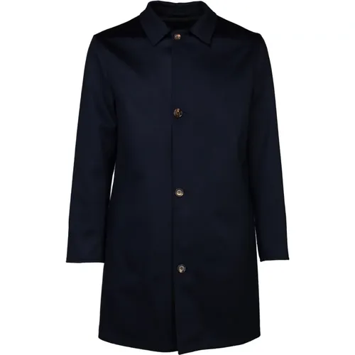 Reversible Cashmere Overcoat , male, Sizes: 2XL, XL, 3XL, 4XL - Kired - Modalova