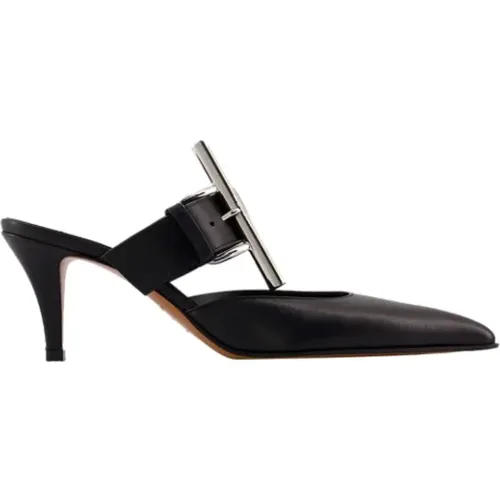 Leder heels , Damen, Größe: 38 EU - alexander mcqueen - Modalova