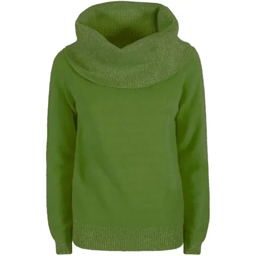 Hochgeschlossener Pullover aus weicher Viskosemischung,Kleidung Hemden - YES ZEE - Modalova