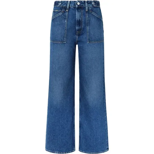 Wide Jeans , Damen, Größe: W30 - Pepe Jeans - Modalova