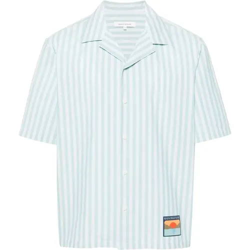 Beach Resort Shirt , male, Sizes: S, M, L - Maison Kitsuné - Modalova