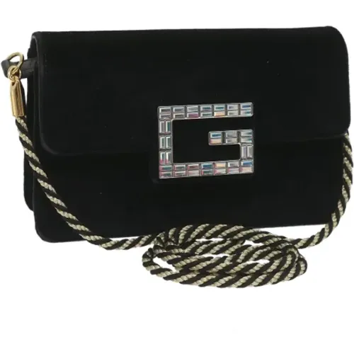 Pre-owned Velvet gucci-bags , female, Sizes: ONE SIZE - Gucci Vintage - Modalova