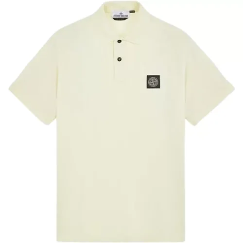 Sc17 Butter Polo Shirt , male, Sizes: S, L, 2XL, XL, M - Stone Island - Modalova