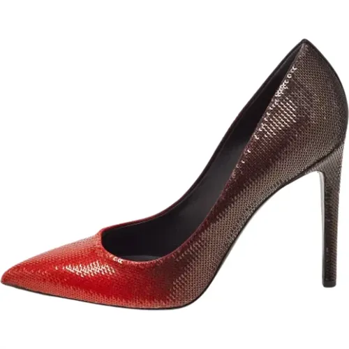 Pre-owned Fabric heels , female, Sizes: 7 UK - Louis Vuitton Vintage - Modalova
