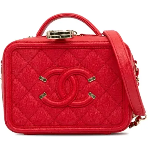 Pre-owned Leather handbags , female, Sizes: ONE SIZE - Chanel Vintage - Modalova