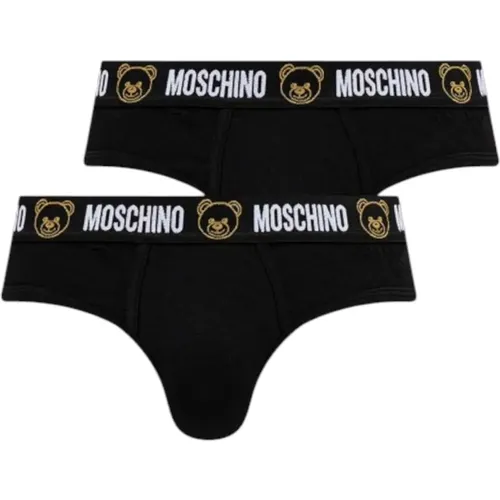 Seiden Slip Set , Herren, Größe: S - Moschino - Modalova