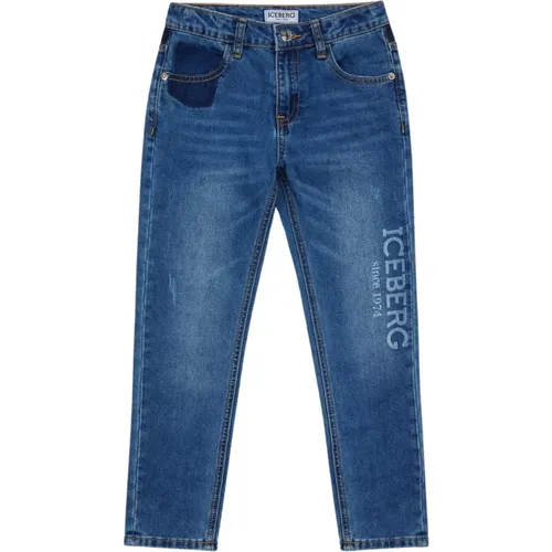 Slim-fit Jeans , Herren, Größe: W32 - Iceberg - Modalova