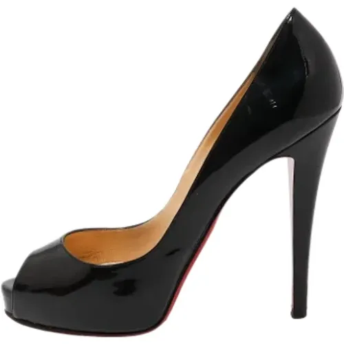 Pre-owned Leather heels , female, Sizes: 5 UK - Christian Louboutin Pre-owned - Modalova