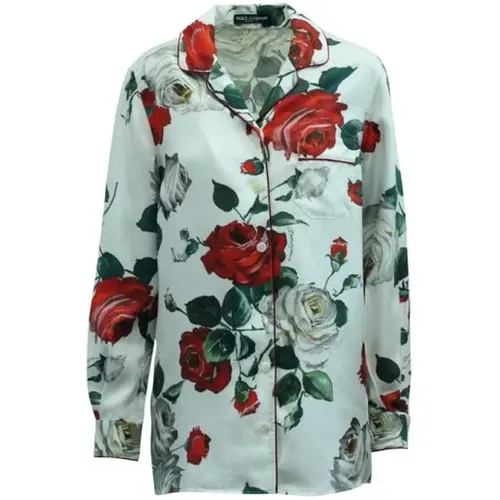 Pre-owned Silk tops , female, Sizes: XS - Dolce & Gabbana Pre-owned - Modalova