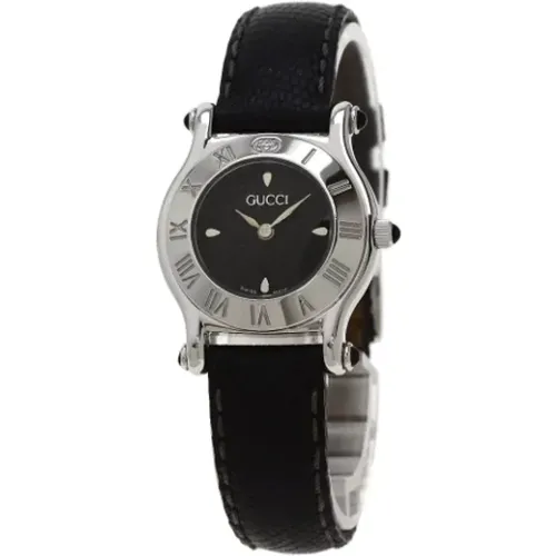 Pre-owned Stainless Steel watches , female, Sizes: ONE SIZE - Gucci Vintage - Modalova