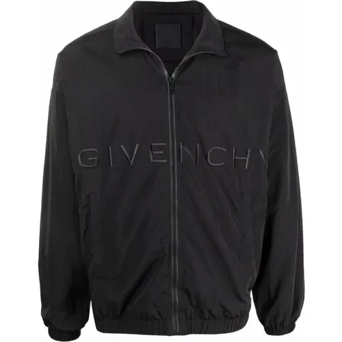Jacket with Logo Detail , male, Sizes: XL, L - Givenchy - Modalova