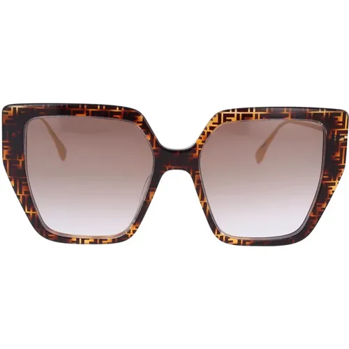 Sunglasses , unisex, Sizes: 55 MM - Fendi - Modalova