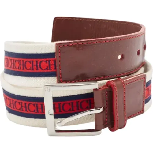 Pre-owned Leather belts , female, Sizes: ONE SIZE - Carolina Herrera Pre-owned - Modalova