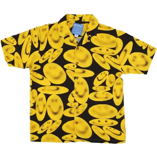 Smiley Afterhours Button Up Hemd , Herren, Größe: XL - MARKET - Modalova