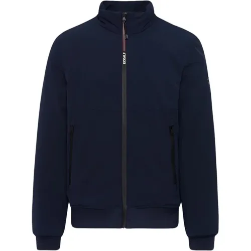 Marineblaue Caraz Jacke , Herren, Größe: L - ECOALF - Modalova