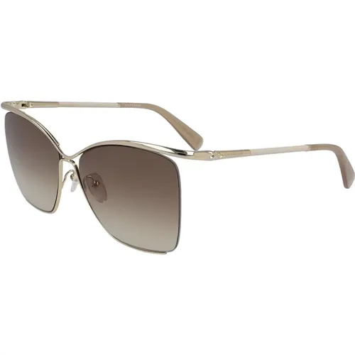Sonnenbrille Modell 730,Sonnenbrille im Blauen Stil 716 - Longchamp - Modalova