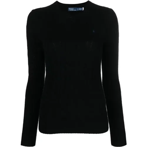 Long Sleeve Wool Cashmere Sweater , female, Sizes: XL, 2XL - Polo Ralph Lauren - Modalova