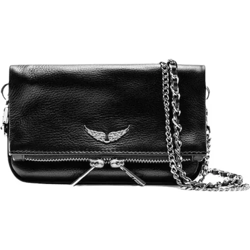 Rock Nano Pouch Shoulder Bag , female, Sizes: ONE SIZE - Zadig & Voltaire - Modalova