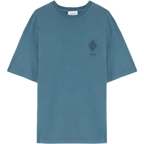 Modern Short Sleeve T-Shirt , male, Sizes: XL - Amish - Modalova