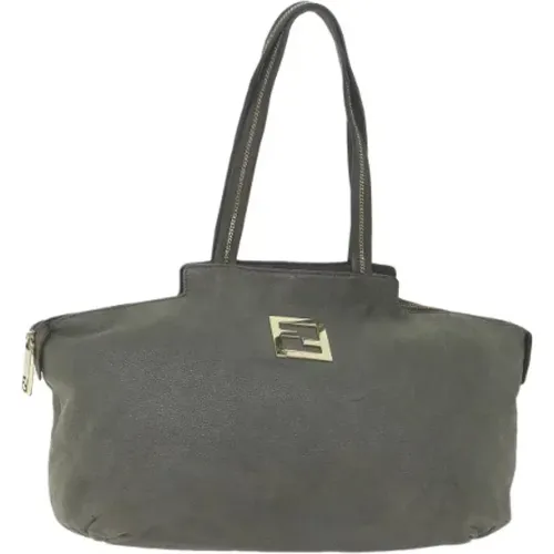 Pre-owned Leder totes , Damen, Größe: ONE Size - Fendi Vintage - Modalova