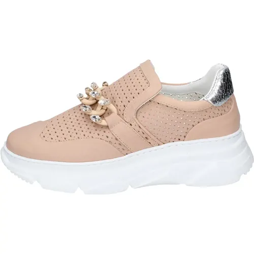 Leder Damen Sneakers Stylische Schuhe - Stokton - Modalova