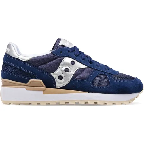 Klassische Blaue Schnürschuhe für Damen - Saucony - Modalova