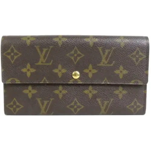 Pre-owned Canvas wallets , female, Sizes: ONE SIZE - Louis Vuitton Vintage - Modalova