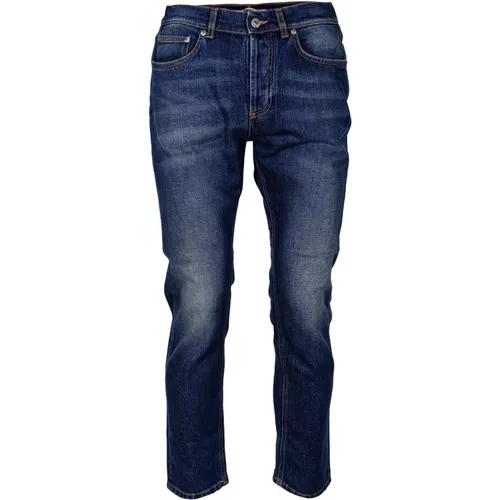 Italienische Slim Fit Denim Jeans - Mauro Grifoni - Modalova