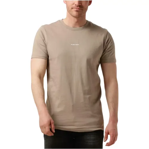 Herren Polo & T-Shirt mit Druck , Herren, Größe: 2XL - Pure Path - Modalova