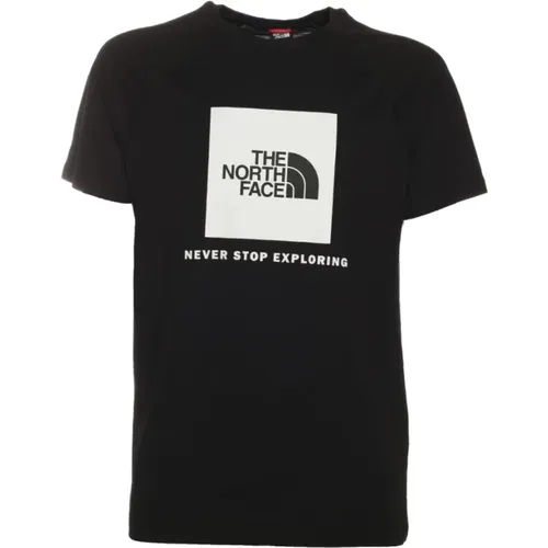 Redbox Tee Cotton T-Shirt , male, Sizes: L, XL, M - The North Face - Modalova