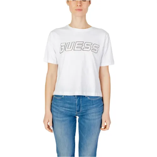 T-Shirts , female, Sizes: XS, S, L - Guess - Modalova