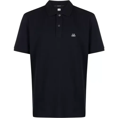 Logo Polo Shirt , male, Sizes: L, S, 2XL, XL - C.P. Company - Modalova