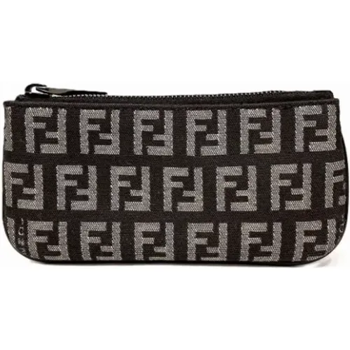 Pre-owned Canvas wallets , female, Sizes: ONE SIZE - Fendi Vintage - Modalova