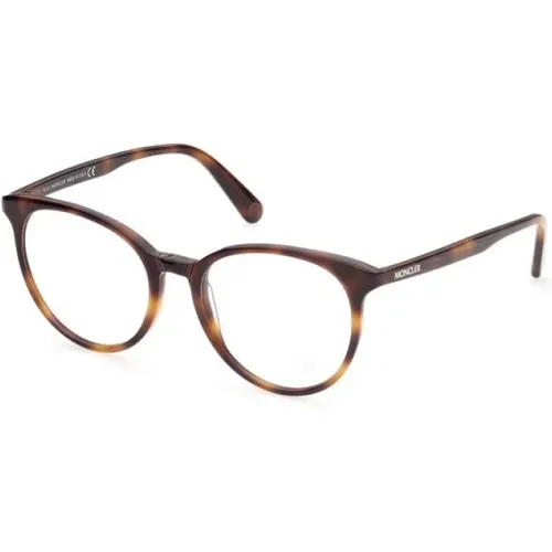 Havana Brille , Damen, Größe: 51 MM - Moncler - Modalova