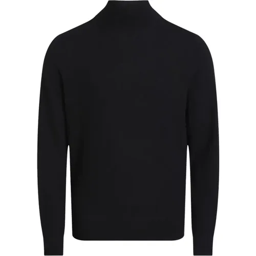 Strukturierte Rollkragenpullover , Herren, Größe: M - Calvin Klein - Modalova