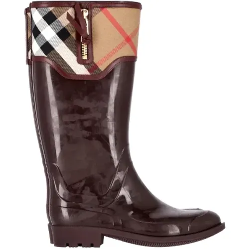 Pre-owned Gummi boots , Damen, Größe: 41 EU - Burberry Vintage - Modalova