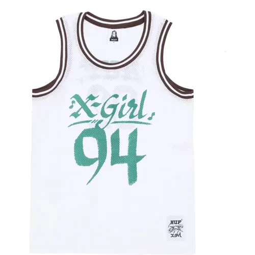 Mesh Tank Top Home Team Jersey HUF - HUF - Modalova