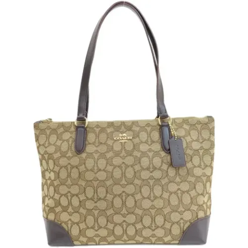 Pre-owned Canvas totes , Damen, Größe: ONE Size - Coach Pre-owned - Modalova