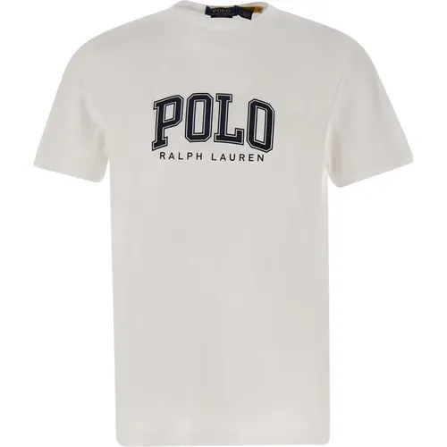 Weiße T-Shirts und Polos , Herren, Größe: L - Polo Ralph Lauren - Modalova