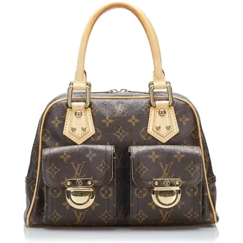 Pre-owned Canvas handbags , female, Sizes: ONE SIZE - Louis Vuitton Vintage - Modalova