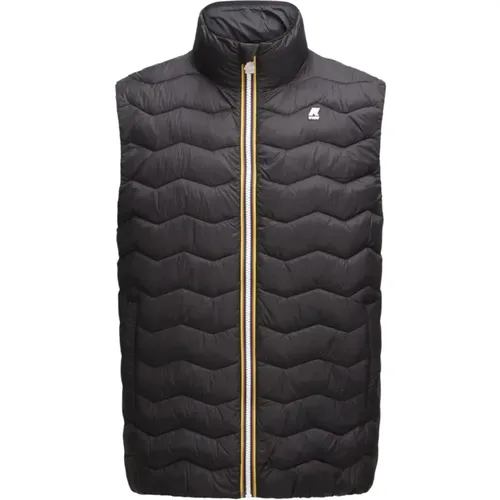 Men's Synthetic Gilet, Model K6114Rw , male, Sizes: L, M, S - K-way - Modalova