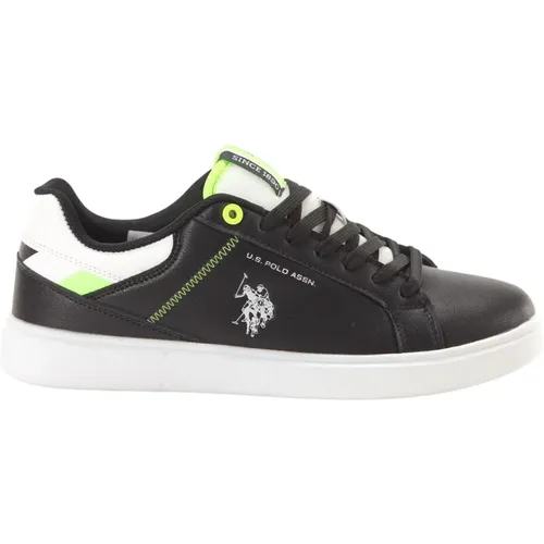 Print Slip-On Sporty Sneakers , male, Sizes: 8 UK, 10 UK, 9 UK - U.s. Polo Assn. - Modalova