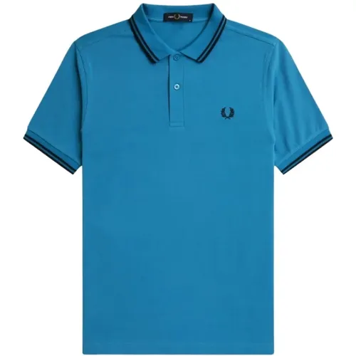 Twin Tipped Polo Shirt , male, Sizes: M, L, S - Fred Perry - Modalova