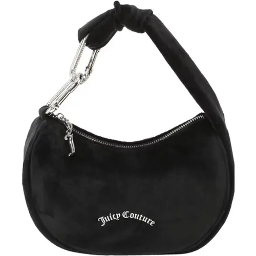 Schwarze Blossom Small Samt Handtasche - Juicy Couture - Modalova