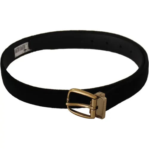 Belts , Herren, Größe: 90 CM - Dolce & Gabbana - Modalova