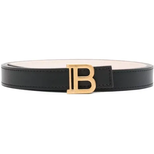 B-belt 7,5 cm , female, Sizes: 85 CM, 90 CM - Balmain - Modalova