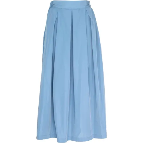 Hellblaue Röcke für Frauen , Damen, Größe: L - Vicario Cinque - Modalova