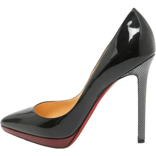 Pre-owned Leather heels , female, Sizes: 5 1/2 UK - Christian Louboutin Pre-owned - Modalova