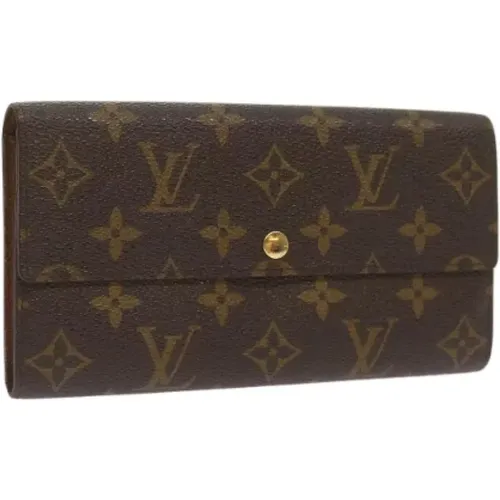 Pre-owned Canvas wallets , female, Sizes: ONE SIZE - Louis Vuitton Vintage - Modalova