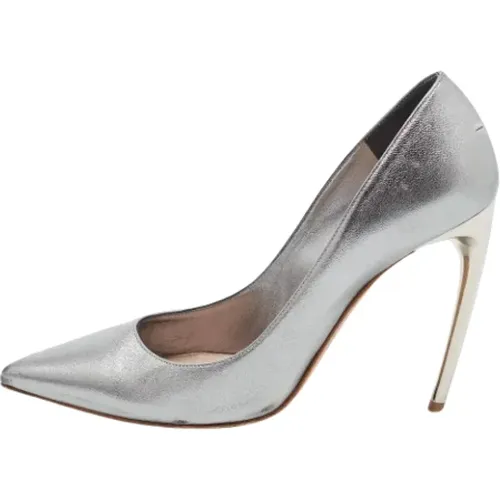 Pre-owned Leather heels , female, Sizes: 5 1/2 UK - Alexander McQueen Pre-owned - Modalova